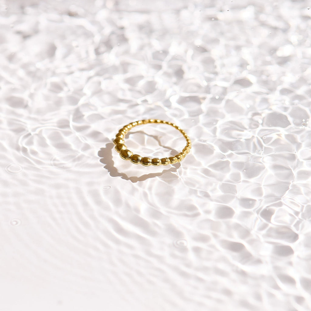 Beaded Band Ring