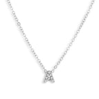 Crystal Initial Necklace