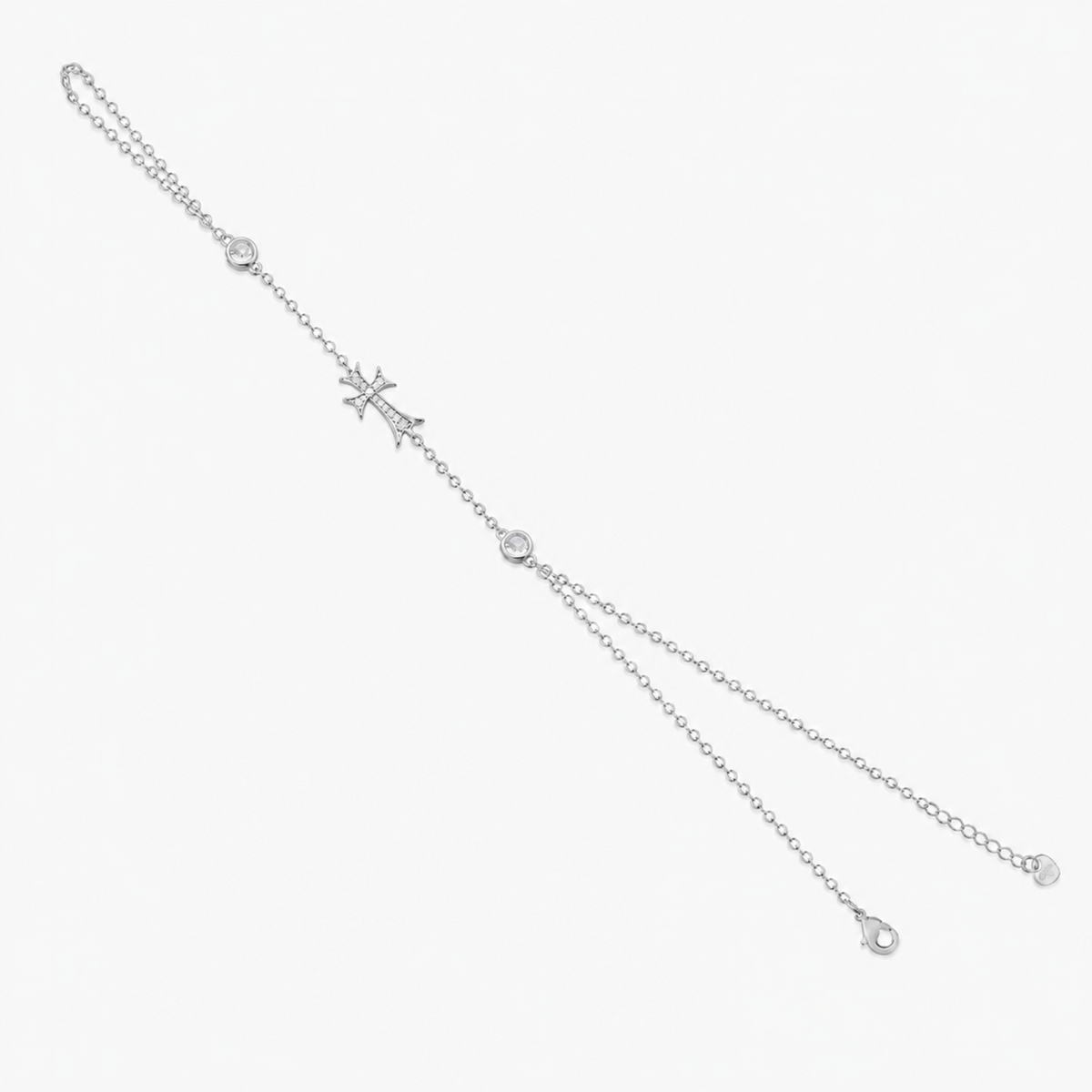 Double Cross Me Hand Chain