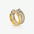 Bonded Stacked Ring