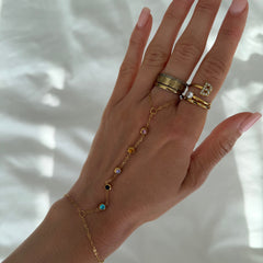 Prism Multicolor Hand Chain