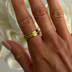 Shimmer Ring 3-Piece Set