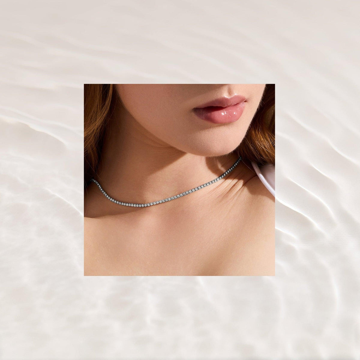 Icy Tennis Necklace