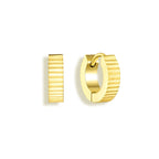 Ridges Earrings - EVRYJEWELS