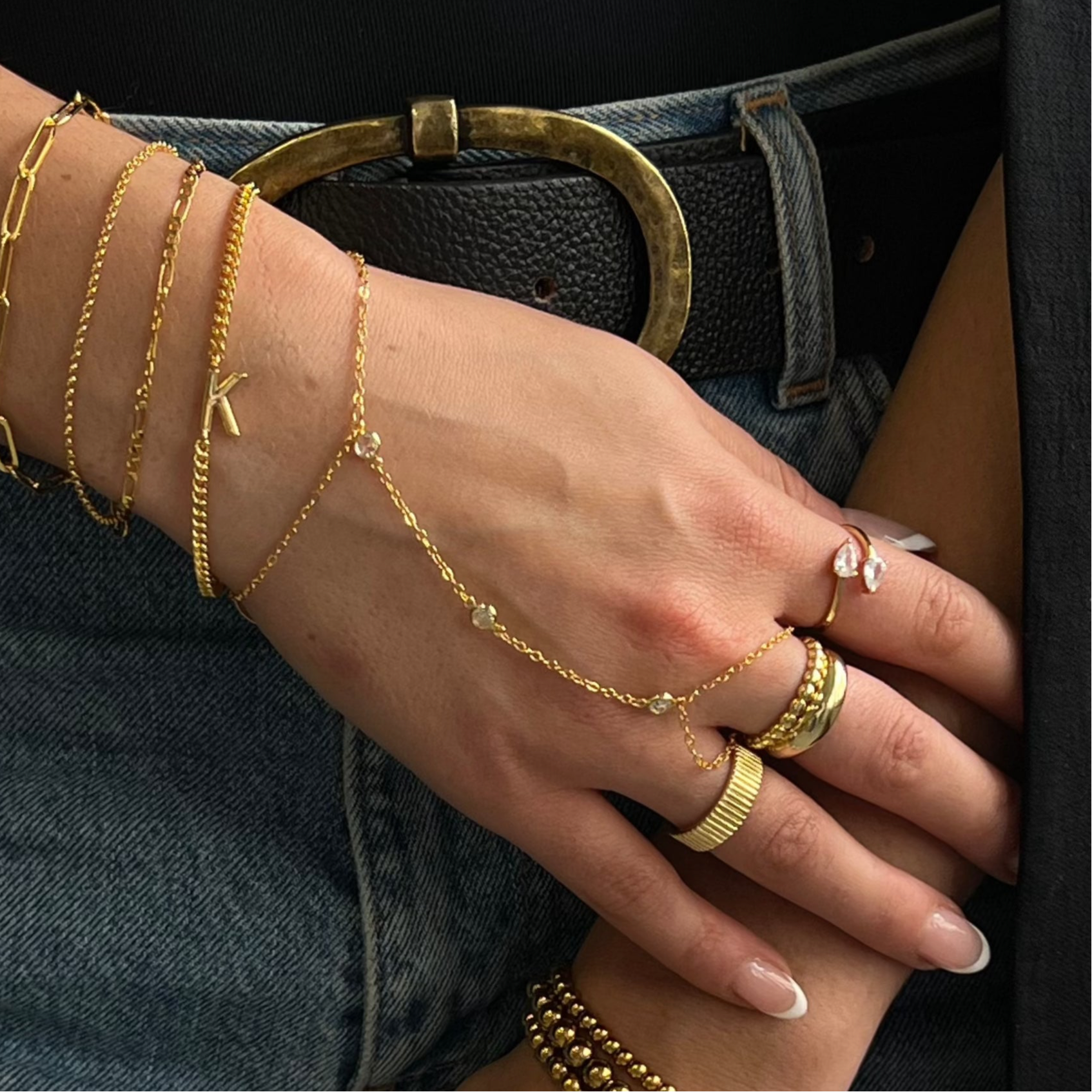 Starlight Hand Chain - EVRYJEWELS