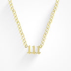 Angel Number Necklace - EVRYJEWELS