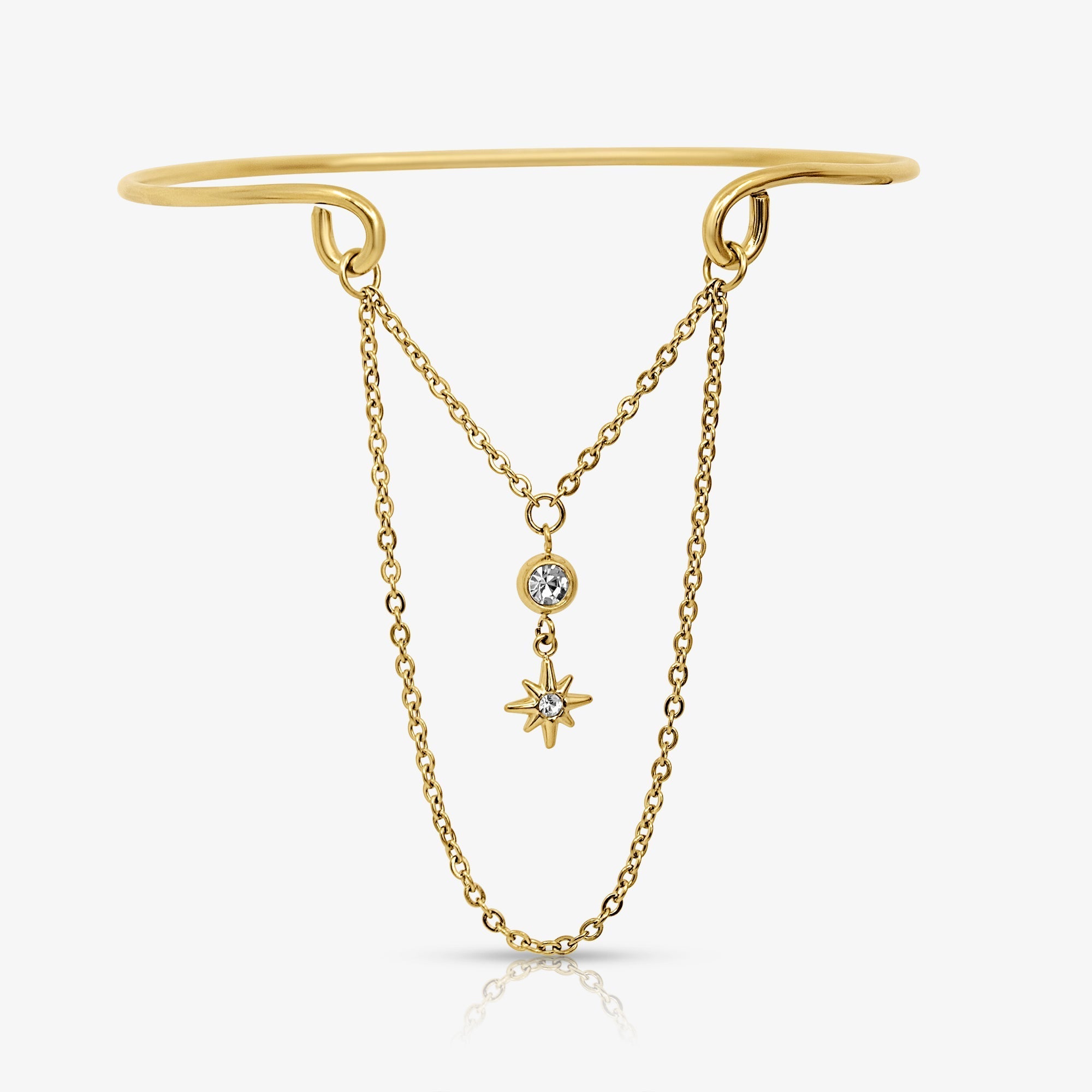 Icon Energy Arm Chain Gold