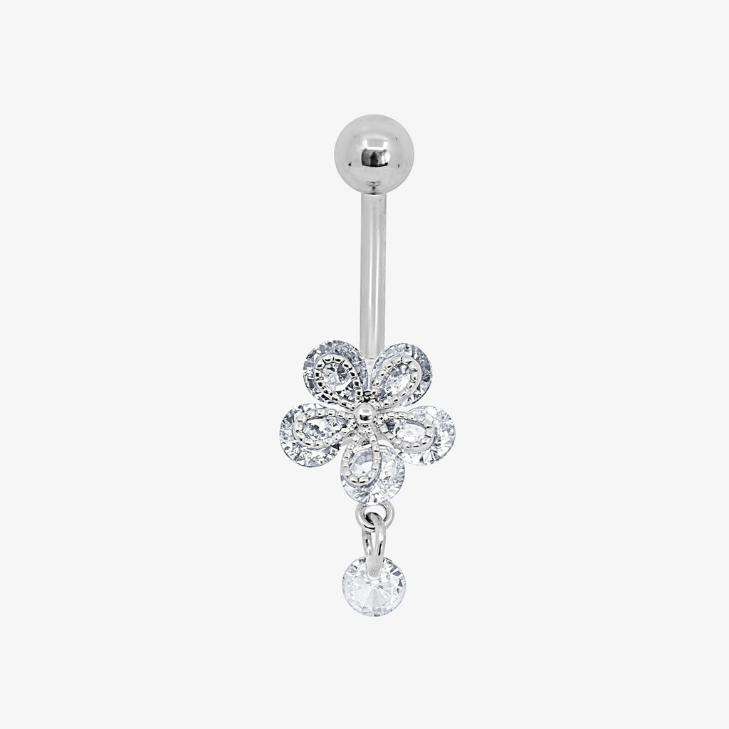 Flower Kiss Belly Ring