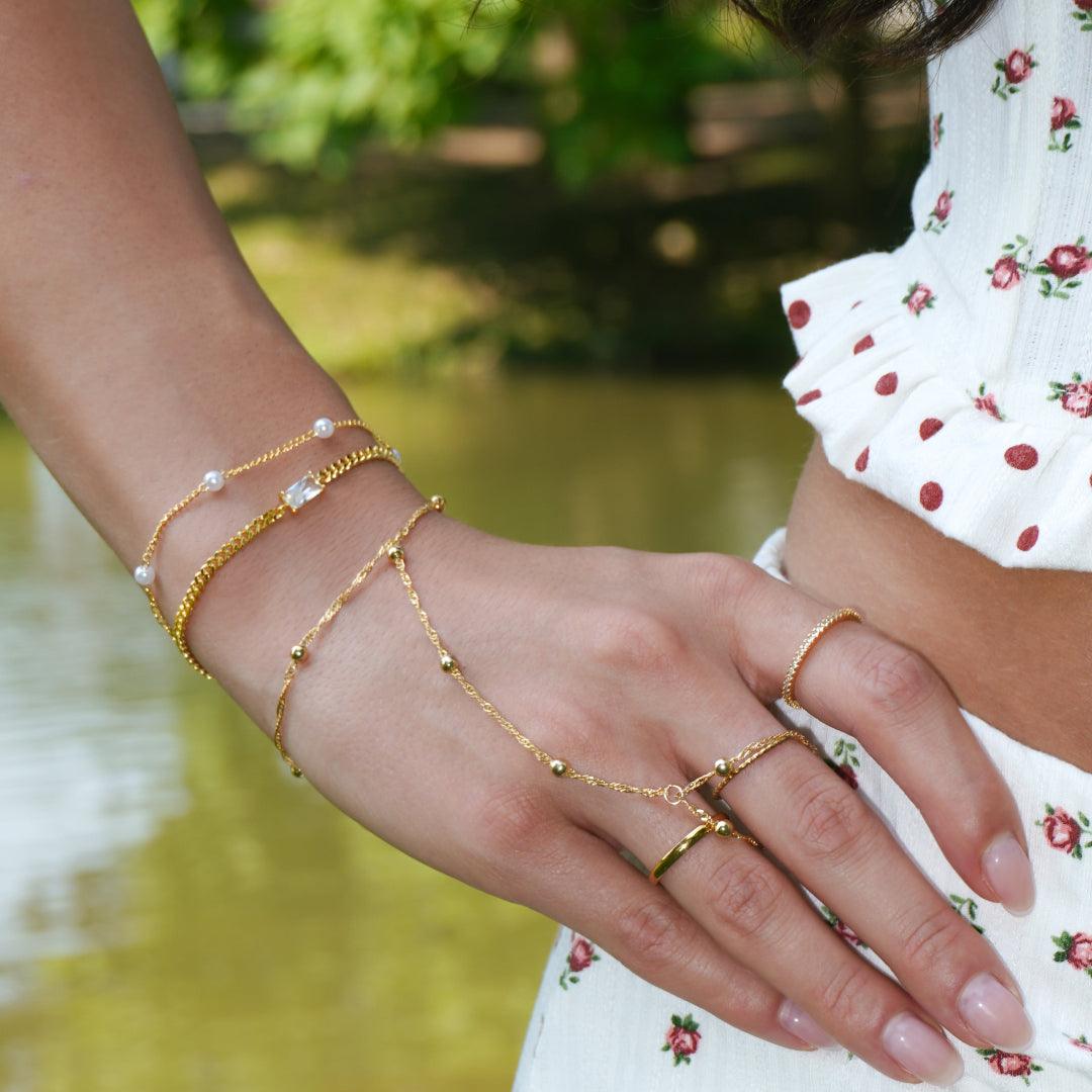 Gem Bar Bracelet