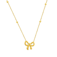 Ribbon Necklace - EVRYJEWELS